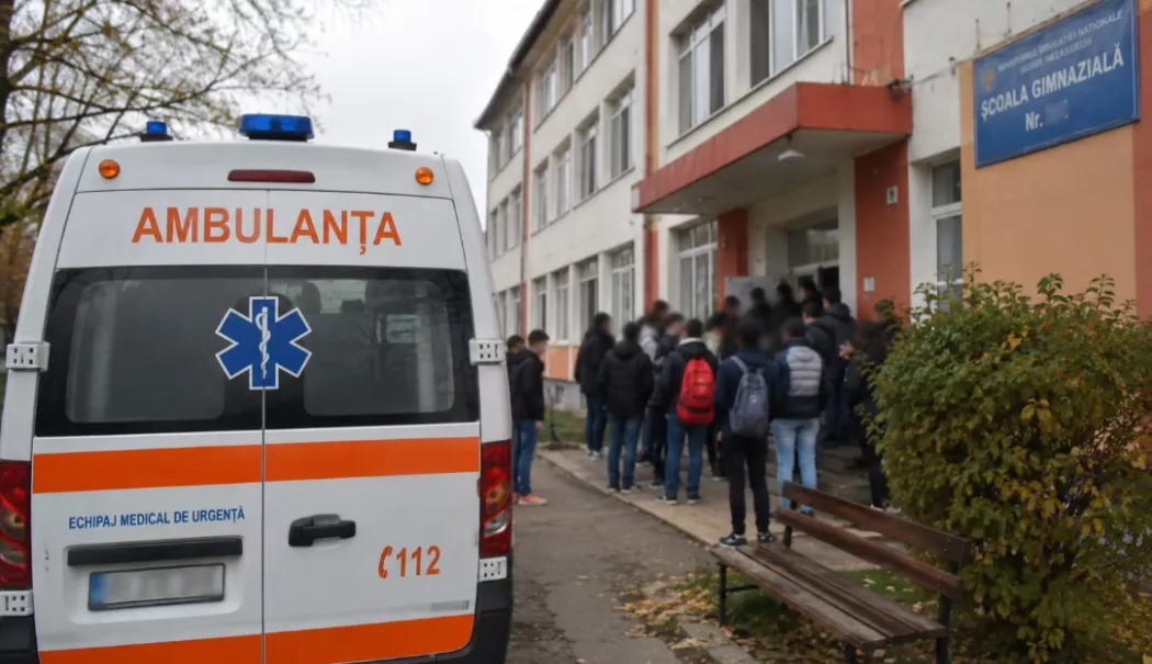 Mort la 15 ani pe holul școlii, după 2 ore de așteptare și promisiuni că vine ambulanța, în județul Bacău unde există un singur medic de urgență pentru 600.000 de oameni